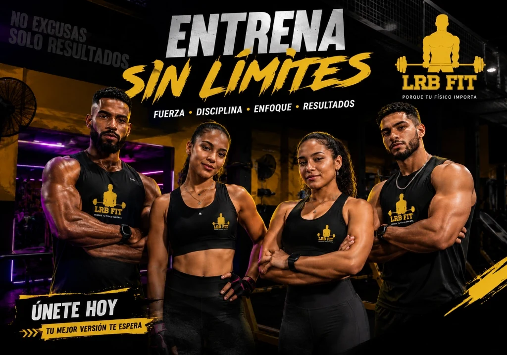 Atletas de alto rendimiento entrenando sin límites — La Roca BodyFit Santo Domingo Norte